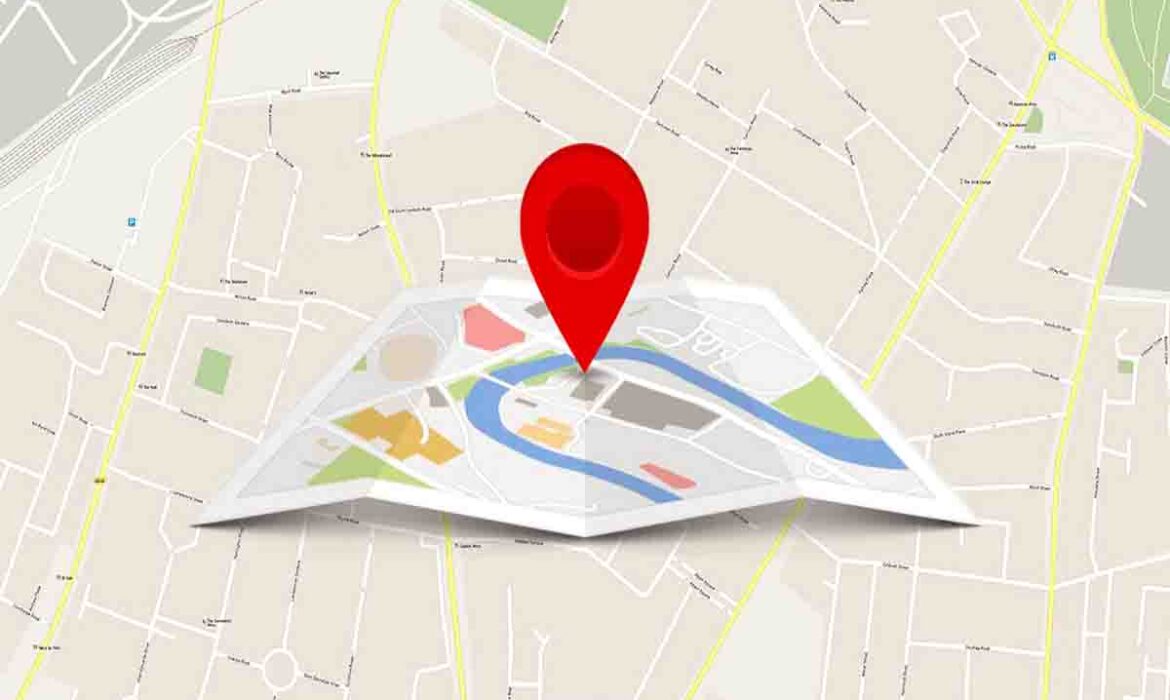 Local search results on Google Maps