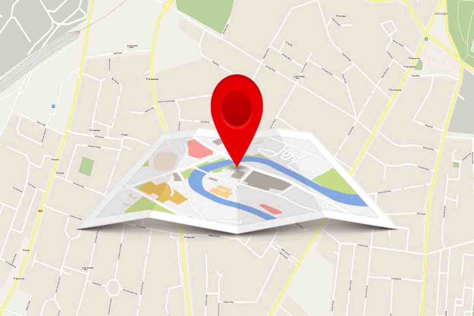 Local search results on Google Maps