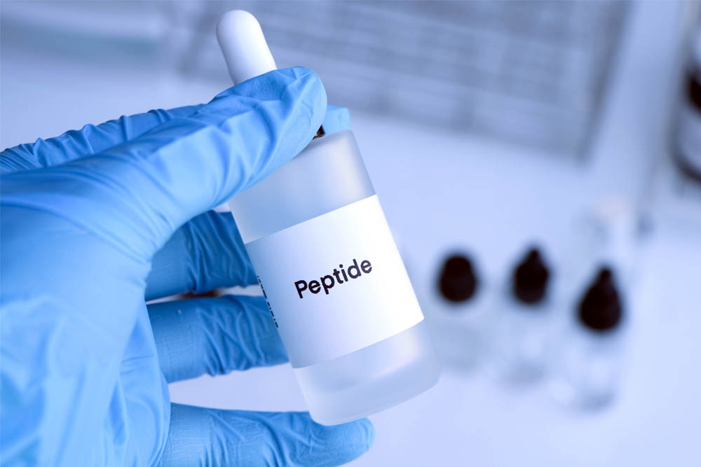 Selling peptides through an online store