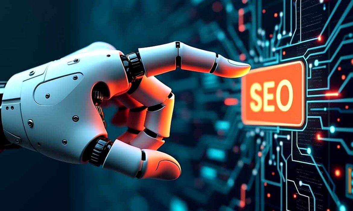 AI tools analyzing SEO data to outperform competitors.