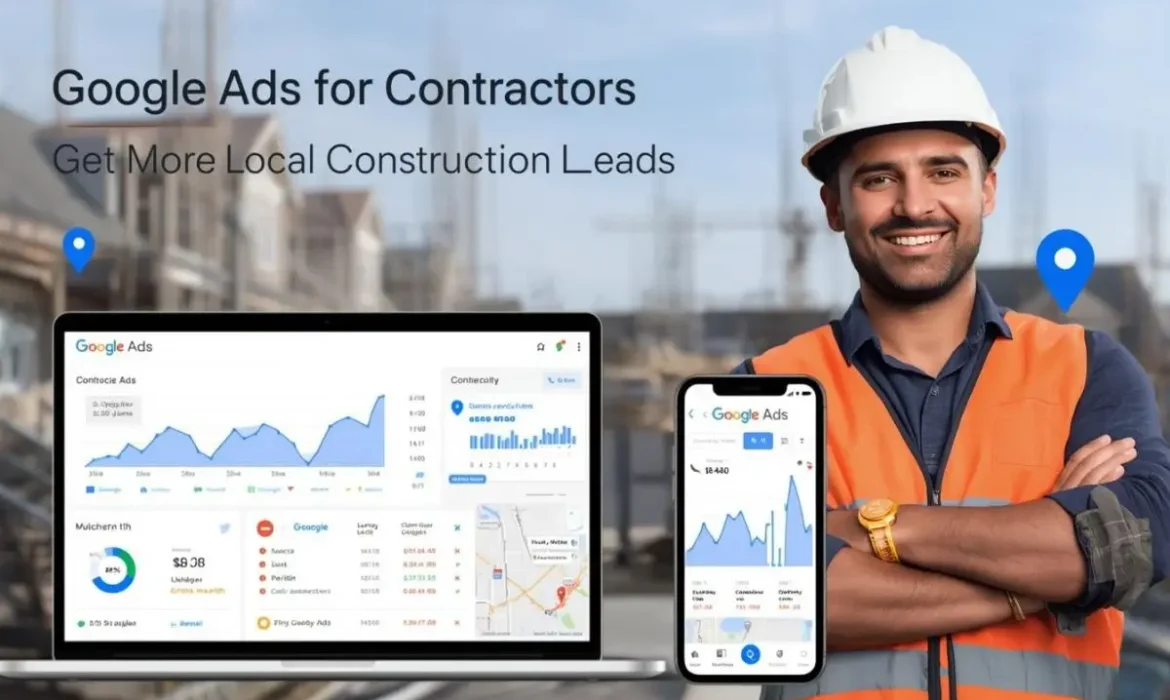 image represent the Google Ads for Contractors for business growth.