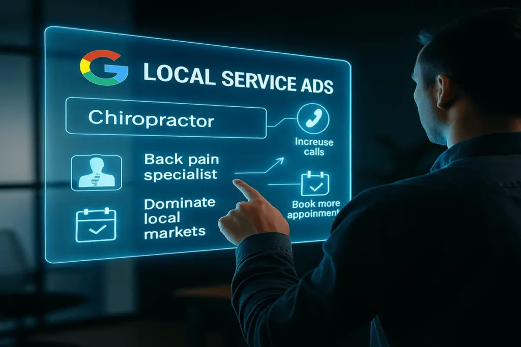Local Services Ads for Chiropractors help out get the more patient appointments