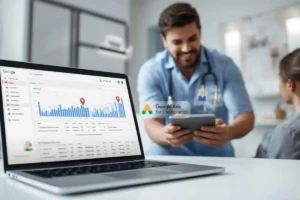 A professional happy on the google Ads for Chiropractors get the more leads of patients by ads.