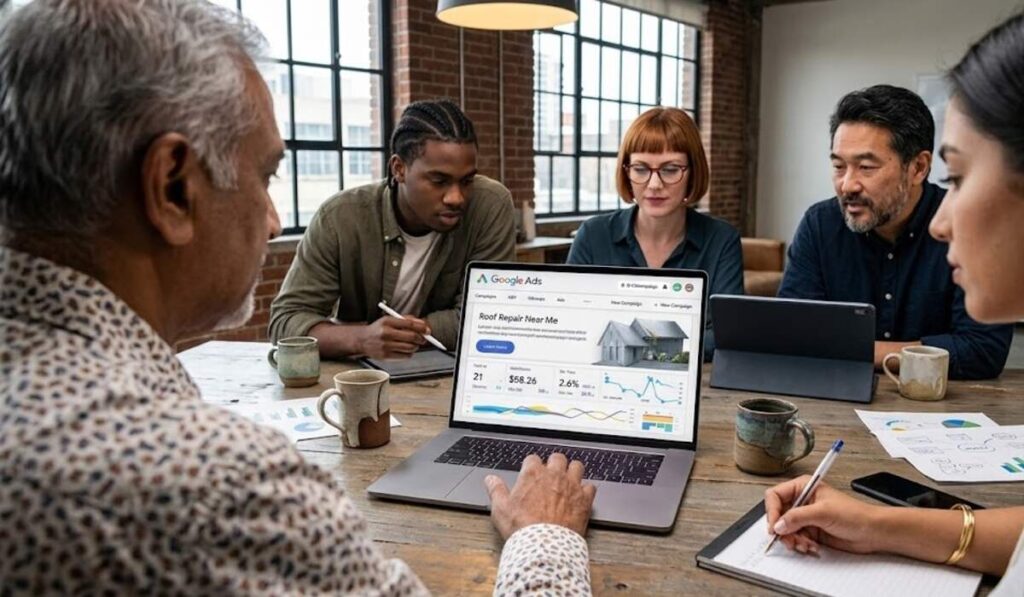 google-ads for-roofing