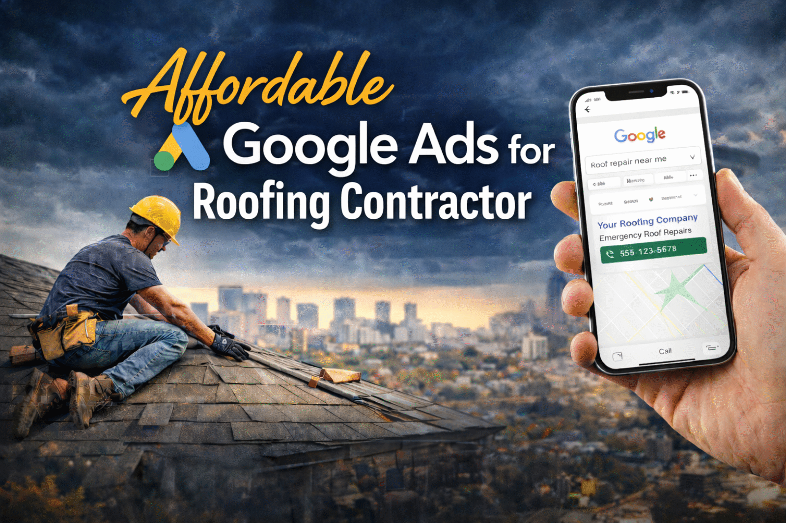 Affordable-google-ads for-roofing-contractors
